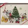 Disney Holiday Greeting Card Set - Farmhouse - Mickey Mouse & Friends