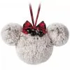 Disney Mickey Ears Icon Ornament - Minnie Mouse Faux Fur