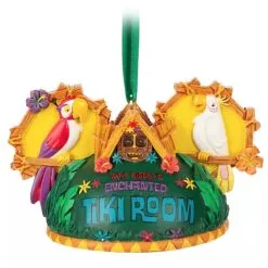 Disney Ears Hat Ornament - Enchanted Tiki Room