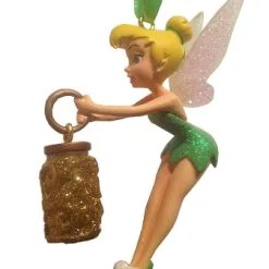 Disney Christmas Ornament - Tinker Bell With Pixie Dust Bottle