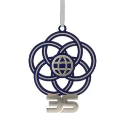 Disney Christmas Ornament - Epcot 35th Anniversary
