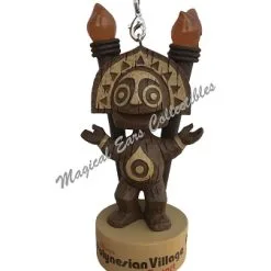 Disney Christmas Ornament - Polynesian Resort - Tiki - Light Up
