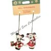 Disney Bell Ornament Set - Turn Of The Century - Mickey And Minnie