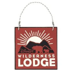 Disney Christmas Ornament - Disney's Wilderness Lodge