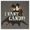 Disney Wall Sign - Mickey Mouse Halloween Vampire - I Vant Candy