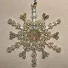 Disney Christmas Ornament - Mickey Mouse Snowflake - Clear