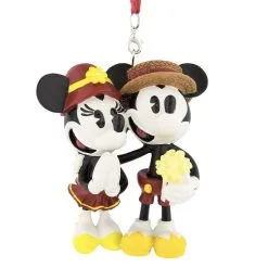 Disney Figure Christmas Ornament - Boardwalk - Mickey And Minnie
