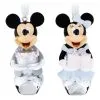 Disney Christmas Ornament Bell Set - Mickey And Minnie Celebration