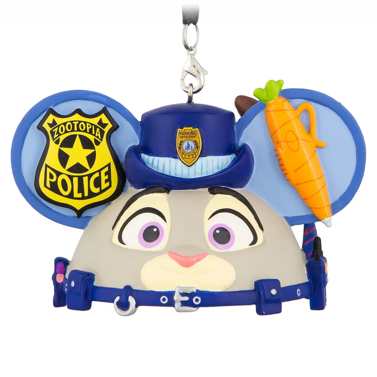 Disney Ear Hat Ornament - Judy Hopps - Zootopia 1 Disney Ear Hat Ornament - Judy Hopps - Zootopia