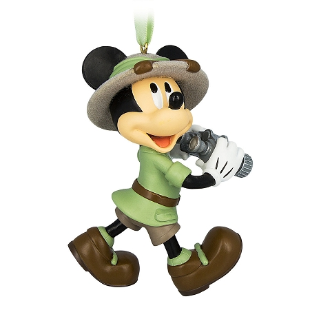 Disney Figural Ornament - Mickey Mouse Safari - Animal Kingdom 1 Disney Figural Ornament - Mickey Mouse Safari - Animal Kingdom