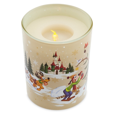 Disney Light Up Candle - Holiday Mickey Mouse And Friends 1 Disney Light Up Candle - Holiday Mickey Mouse And Friends