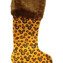 Disney Christmas Stocking - Mickey Mouse Cheetah Print