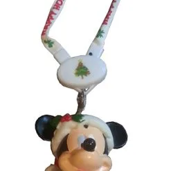 Disney Christmas Necklace - Santa Mickey Mouse Light Up