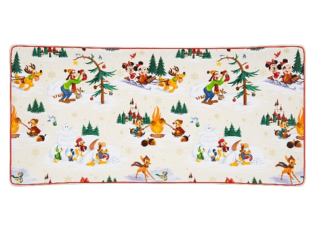 Disney Holiday Tray - Happy Holidays - Mickey Mouse And Friends 1 Disney Holiday Tray - Happy Holidays - Mickey Mouse And Friends