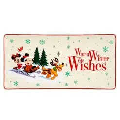 Disney Holiday Tray - Happy Holidays - Warm Winter Wishes