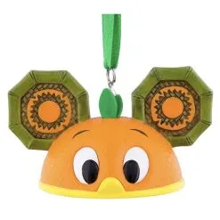 Disney Ears Hat Ornament - Orange Bird