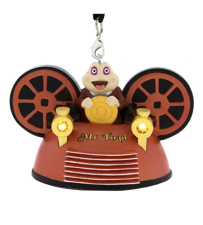 Disney Ears Hat Ornament - Mr. Toad - Light Up 1 Disney Ears Hat Ornament - Mr. Toad - Light Up