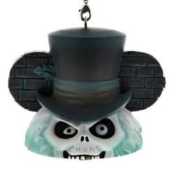 Disney Ears Hat Ornament - Haunted Mansion - Hatbox Ghost - Light Up