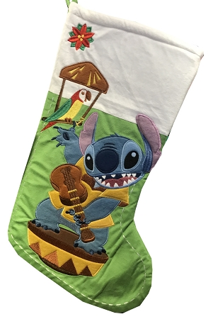 Disney Christmas Stocking - Stitch - Enchanted Tiki Room 1 Disney Christmas Stocking - Stitch - Enchanted Tiki Room