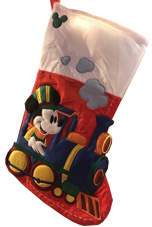 Disney Christmas Stocking - Walt Disney World Railroad - Mickey Mouse 1 Disney Christmas Stocking - Walt Disney World Railroad - Mickey Mouse