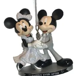 Disney Holiday Ornament - Mickey & Minnie Wedding - Happily Ever After