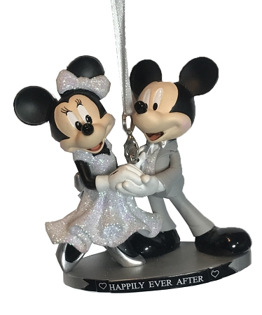 Disney Holiday Ornament - Mickey & Minnie Wedding - Happily Ever After 1 Disney Holiday Ornament - Mickey & Minnie Wedding - Happily Ever After