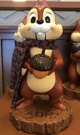 Disney Nutcracker Figure - Chip Holding A Acorn - 14"H 1 Disney Nutcracker Figure - Chip Holding A Acorn - 14"H