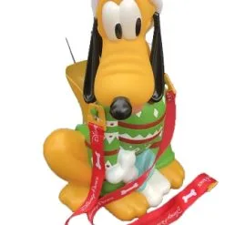 Disney Popcorn Bucket - Santa Pluto - Green Ugly Sweater
