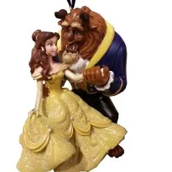 Disney Christmas Ornament - Beauty And The Beast - Belle & Beast