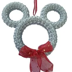 Disney Christmas Ornament - Mickey Mouse Icon - Epcot Spaceship Earth