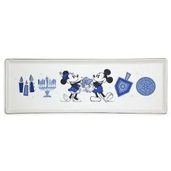 Disney Holiday Tray - Mickey And Minnie Mouse Chanukah