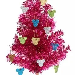 Disney Christmas Tree - Mickey Mouse Tinsel - Mid-Century Brights