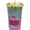 Disney Holiday Tumbler With Straw - Mickey Mouse - Mid-Century Brights