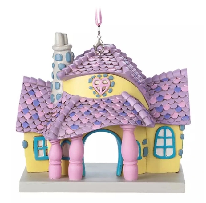 Disney Figurine Ornament - Minnie Mouse House - Toon Town 1 Disney Figurine Ornament - Minnie Mouse House - Toon Town