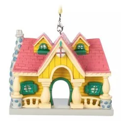 Disney Figurine Ornament - Mickey Mouse House - Toon Town