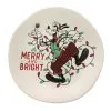 Disney Dessert Plate - Holiday Goofy - Merry And Bright