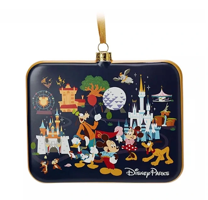 Disney Disc Ornament - Mickey And Friends - Disney Park Life 1 Disney Disc Ornament - Mickey And Friends - Disney Park Life