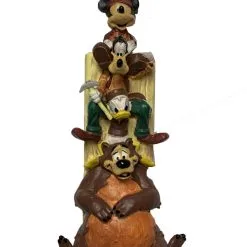 Disney Figure Ornament - Wilderness Lodge Resort - Mickey And Friends