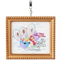 Disney Canvas Ornament - The Three Caballeros - Framed