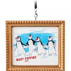 Disney Canvas Ornament - Penguin Waiters - Framed