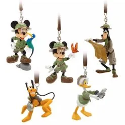 Disney Ornament Set - Safari Mickey & Friends - Animal Kingdom