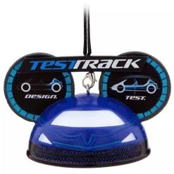 Disney Ear Hat Ornament - Test Track - Light-Up