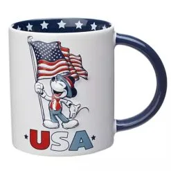 Disney Coffee Mug - Mickey Mouse Patriotic - USA
