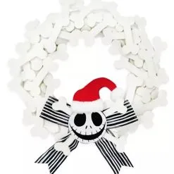 Disney Wreath - Santa Jack Skellington - Nightmare Before Christmas