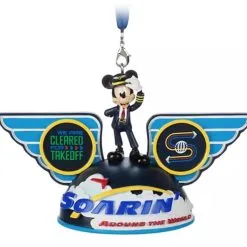 Disney Ear Hat Ornament - Mickey Mouse Soarin' - Epcot