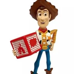 Disney Figurine Ornament - Woody With Block - Toy Story