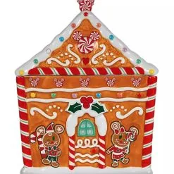 Disney Cookie Jar - Mickey & Minnie Gingerbread House