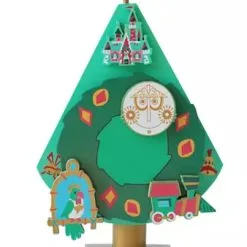 Disney Holiday Figure - Musical Wood Block Christmas Tree
