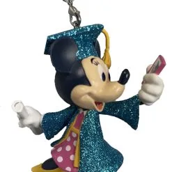 Disney Figurine Ornament - Graduation Minnie - Selfie
