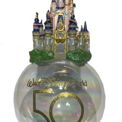 Disney Christmas Ornament - 50th Anniversary - Castle On Top